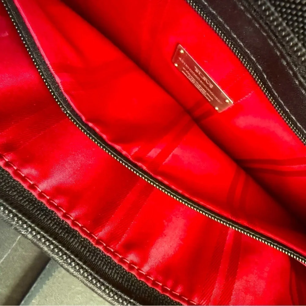 Unisex Tumi Briefcase Elements Collection Nylon Leather Laptop Bag
